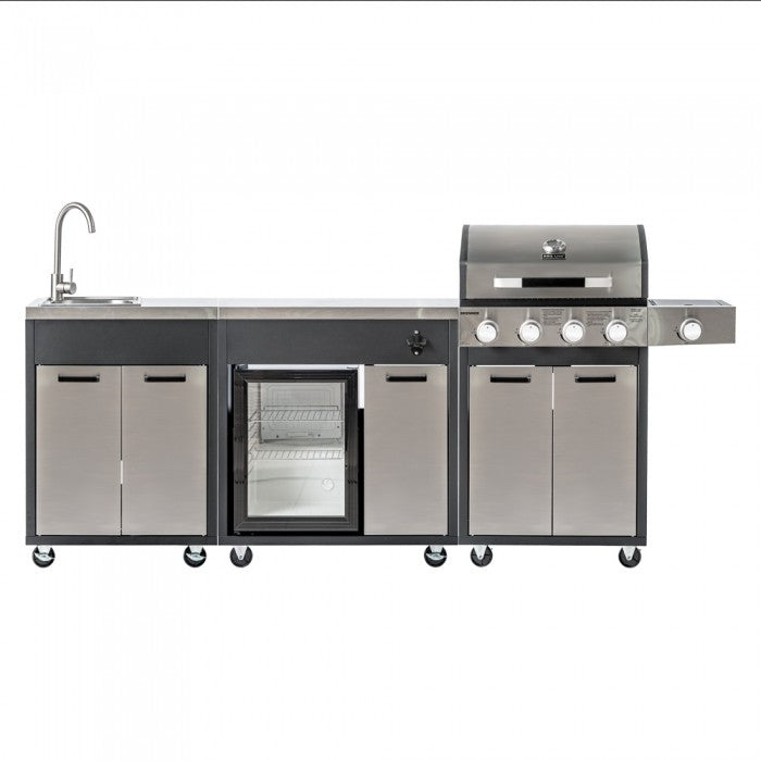 Brenner K4PLUS premium gasolgrill utekök