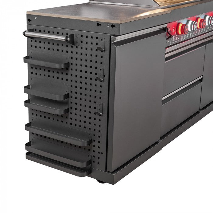 Gasolgrill Utekök GB411A Stekbord & Kylskåp