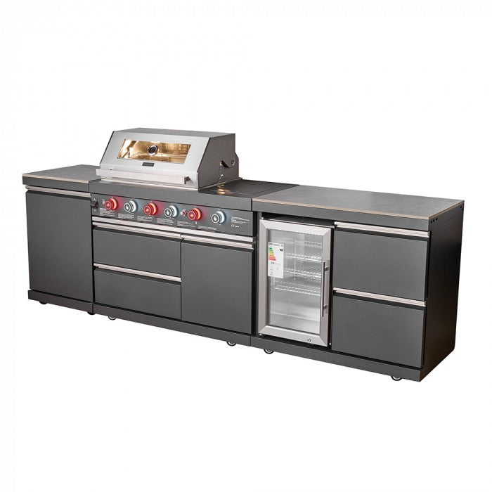 Gasolgrill Utekök GB411A Stekbord & Kylskåp