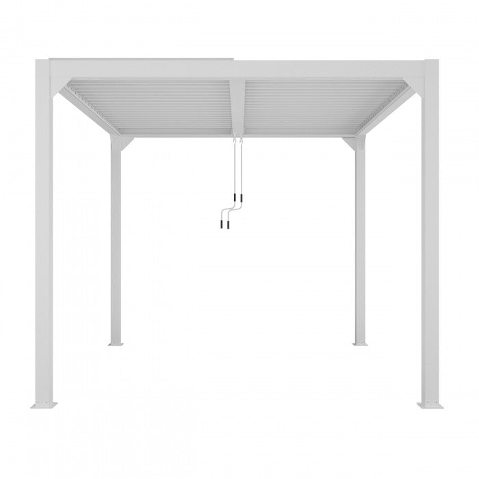 Pergola 3x3m vit