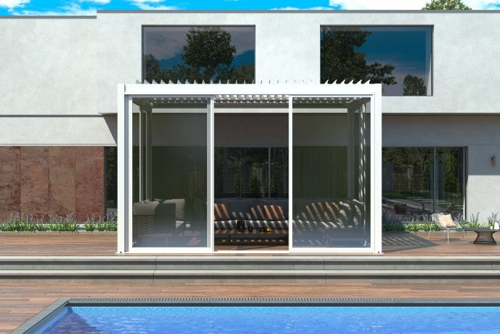 Pergola 3x3m vit