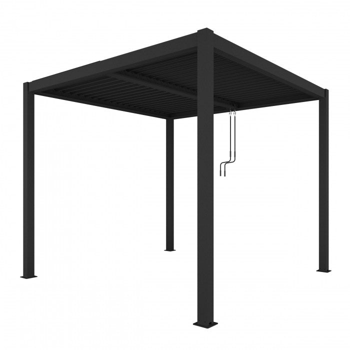 Pergola 4x4m svart