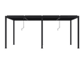 Pergola 5,8x3m svart