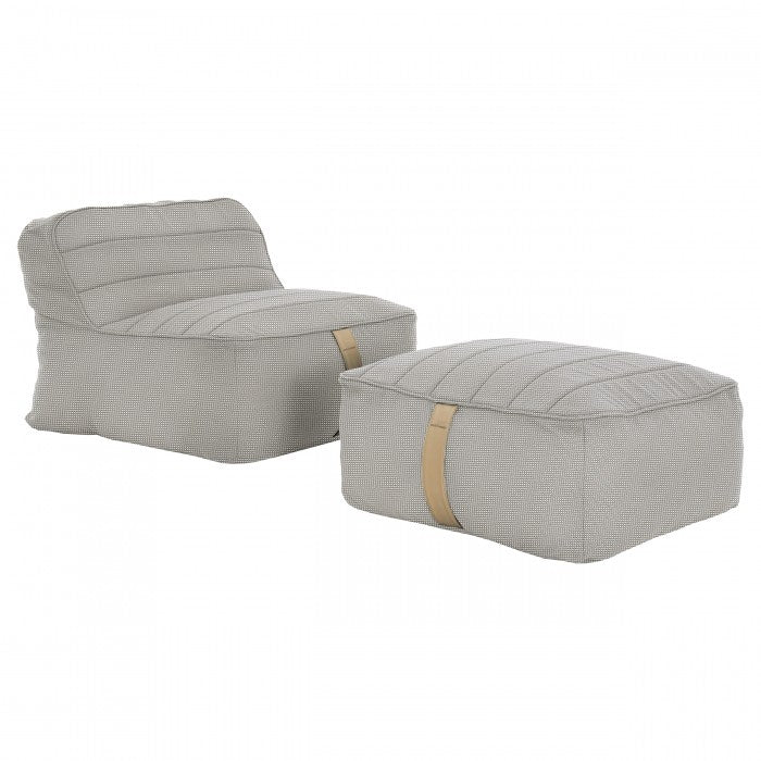 Lounge Pug Sittsäck 2-delad Beige
